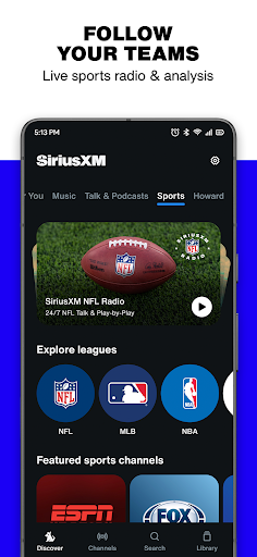 SiriusXM: Musiqa, sport va yangiliklar