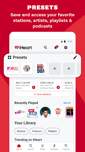 iHeart: Musiqa, Radio, Podkastlar
