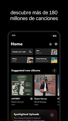 TIDAL musiqasi: HiFi ovozi TIDAL musiqasi: HiFi ovozi
